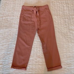 Loft - Washed Coral Chinos, Size 6, Like New